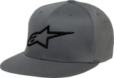 ALPINESTARS Ageless Flat Bill Hat - Charcoal/Black - Large/XL 1035810151810LX