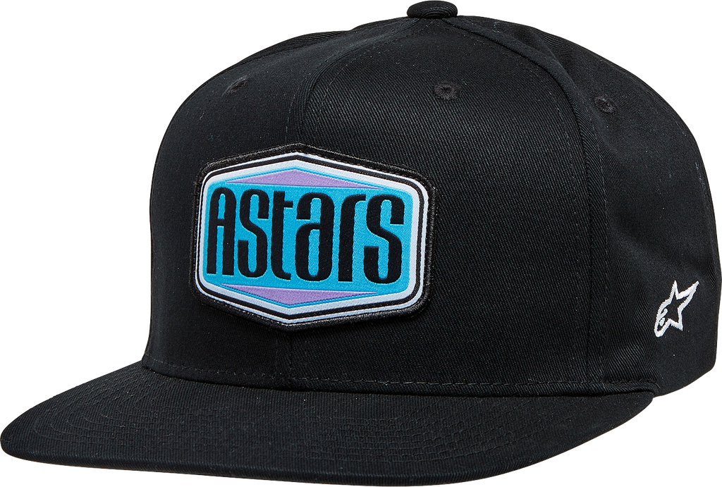 ALPINESTARS Belvedere Flat Bill Hat - Black 1232-81050-10