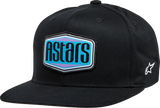 ALPINESTARS Belvedere Flat Bill Hat - Black 1232-81050-10