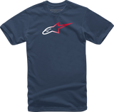 ALPINESTARS Ageless Fade T-Shirt - Navy - 2XL 1232-72202-702X