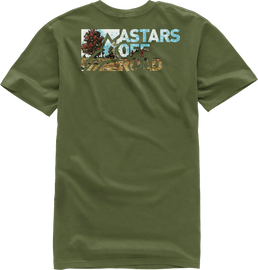 ALPINESTARS Painted T-Shirt - Military Green - Large 1232-72224-690L