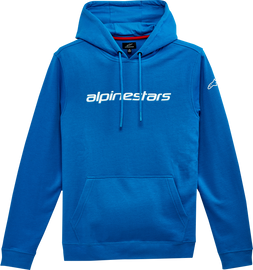 ALPINESTARS Linear Hoodie - Blue/White - Medium 1213516707223M