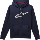 ALPINESTARS Ageless 2 Zip Hoodie - Navy/White - 2XL 10385305270202X