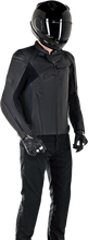 Cargar imagen en el visor de la galería, ALPINESTARS Faster v2 Leather Jacket - Black - US 38 / EU 48 3103521-1100-48