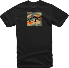 ALPINESTARS Free Camo T-Shirt - Black - Medium 1232-72220-10-M