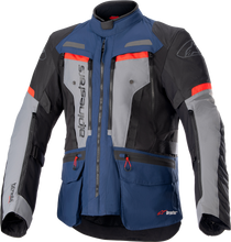 गैलरी व्यूवर में इमेज लोड करें, ALPINESTARS Bogota Pro Drystar? Jacket - Black/Blue/Red - Large 3207023-7093-L