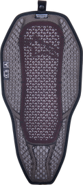 ALPINESTARS Nucleon Flex Proi Full Back Protection Insert - Transparent Smoke/Red - Small 6526323-003-S