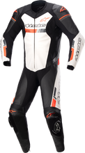 Carica l&#39;immagine nel visualizzatore di Gallery, ALPINESTARS GP Force Chaser 1-Piece Suit - Black/White/Red - US 48 / EU 58 3150321-1231-58