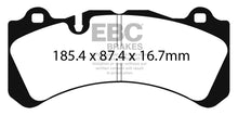 Carica l&#39;immagine nel visualizzatore di Gallery, EBC 2014+ Volvo S60 Polestar/V60 Polestar 3.0T Yellowstuff Front Brake Pads