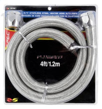 Carica l&#39;immagine nel visualizzatore di Gallery, Spectre Stainless Steel Flex Heater Hose Kit 3/4in. Diameter - 4ft. Chrome