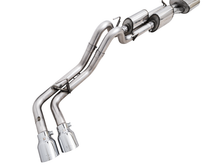Carica l&#39;immagine nel visualizzatore di Gallery, AWE 16-22 Toyota Tacoma 0FG Catback Exhaust w/ BashGuard - Dual Chrome Silver Tips