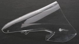 ZERO GRAVITY Double Bubble Windscreen - Clear - GSXR1 16-107-01