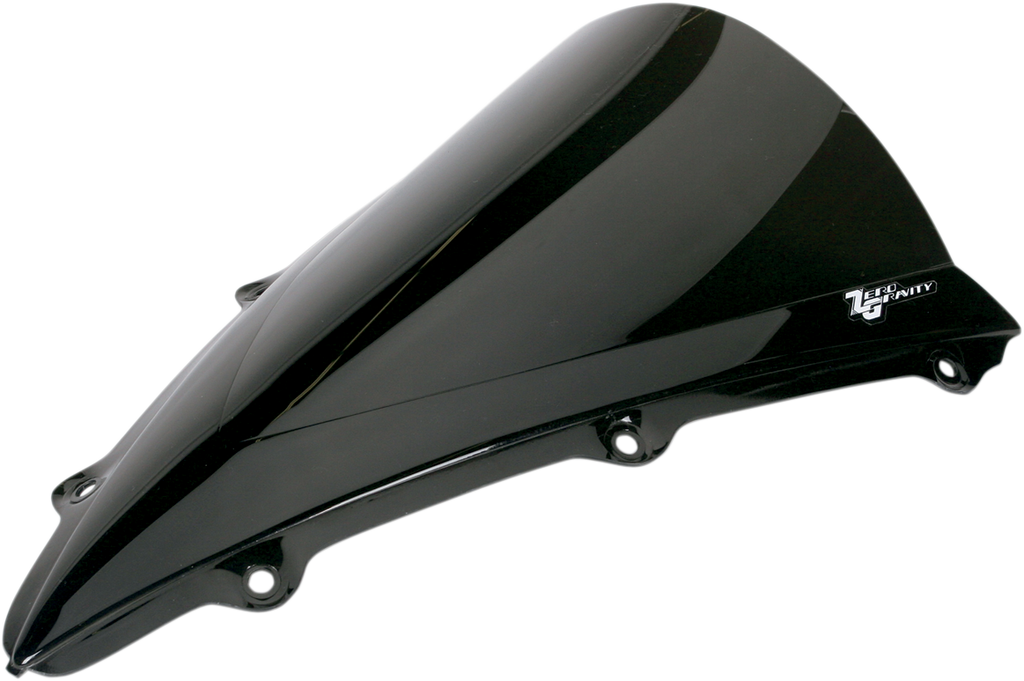 ZERO GRAVITY Double Bubble Windscreen - Dark Smoke - YZF-R1 16-539-19