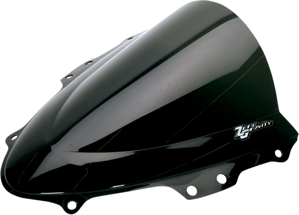 ZERO GRAVITY Double Bubble Windscreen - Dark Smoke - GSXR 6/750 16-108-19