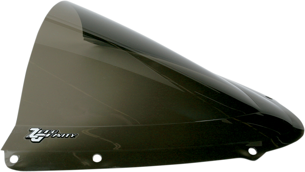 ZERO GRAVITY Double Bubble Windscreen - Smoke - GSXR1 16-109M-02