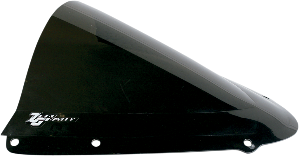 ZERO GRAVITY Double Bubble Windscreen - Dark Smoke - GSXR1 16-109M-19