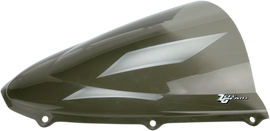 ZERO GRAVITY Double Bubble Windscreen - Smoke - ZX6R/RR 16-246M-02