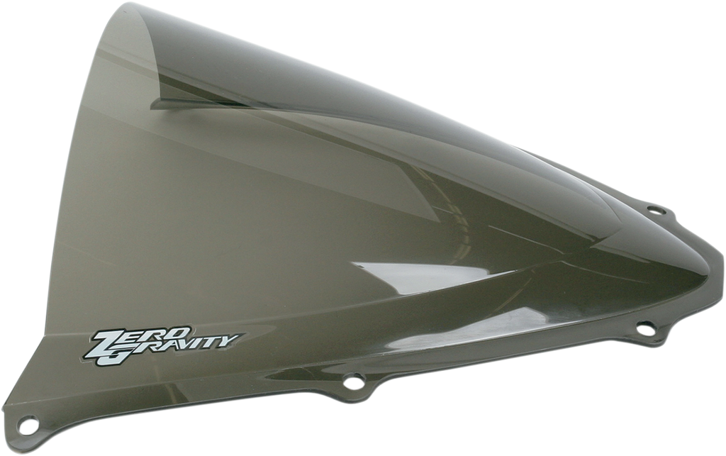 ZERO GRAVITY Double Bubble Windscreen - Smoke - GSXR 6/750 16-110-02