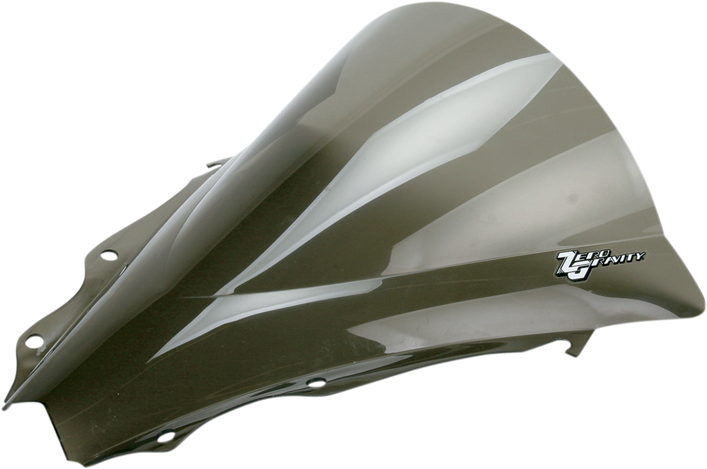 ZERO GRAVITY Double Bubble Windscreen - Smoke - YZF-R6 16-579-02