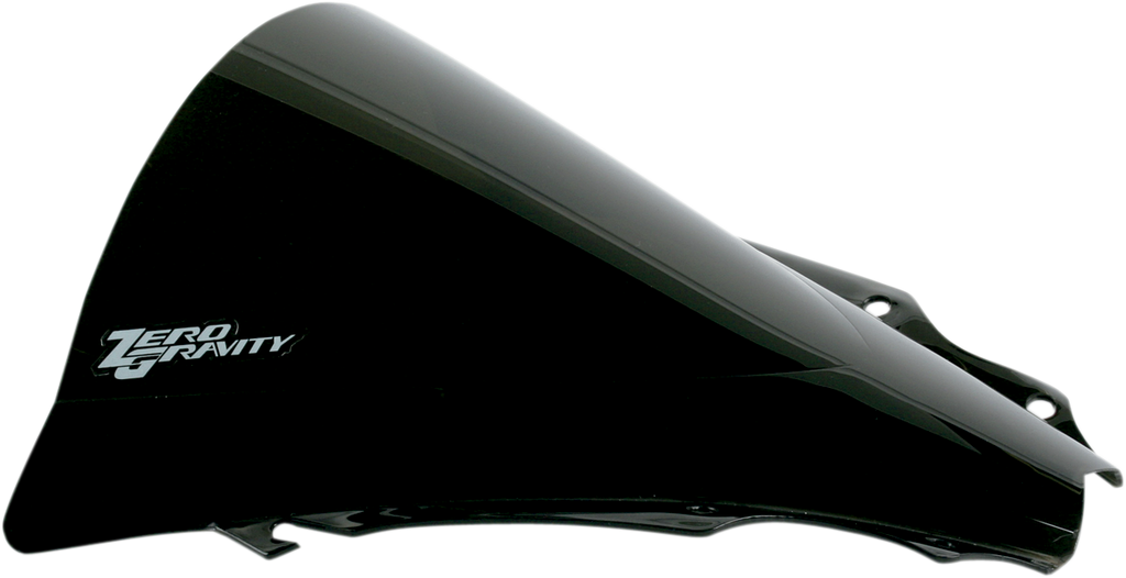 ZERO GRAVITY Double Bubble Windscreen - Dark Smoke - YZF-R6 16-579-19