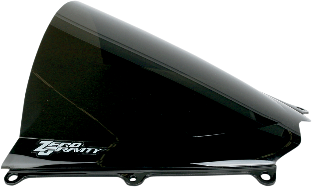 ZERO GRAVITY Double Bubble Windscreen - Dark Smoke - GSXR1 16-111-19