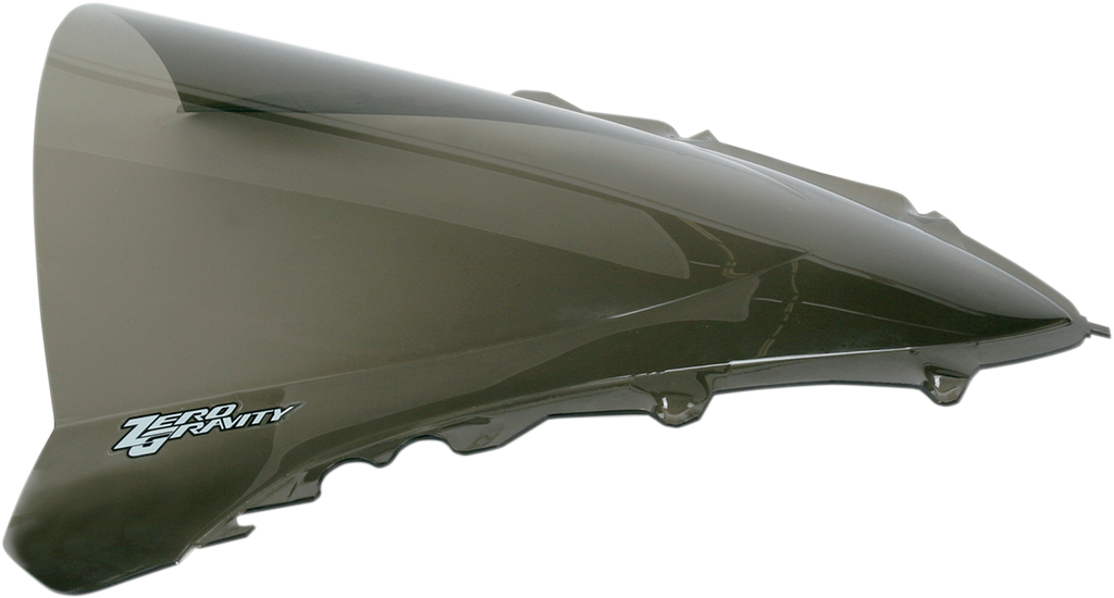 ZERO GRAVITY Double Bubble Windscreen - Smoke - YZF-R1 16-540-02