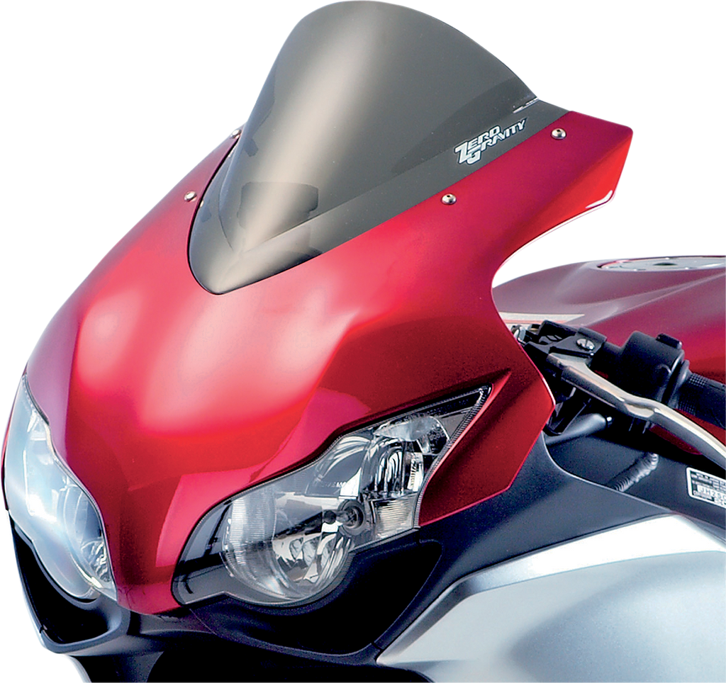 ZERO GRAVITY Double Bubble Windscreen - Light Smoke - CBR1000RR 16-424-02