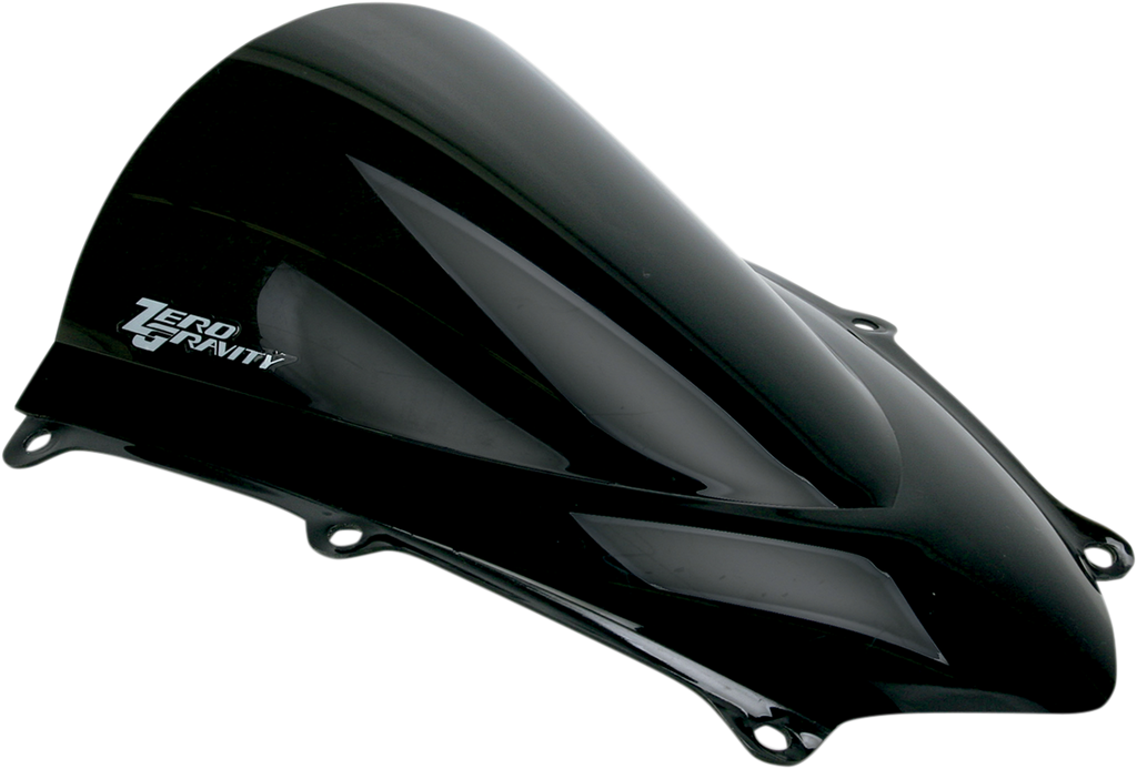 ZERO GRAVITY Double Bubble Windscreen - Dark Smoke - CBR 600RR 16-407-19