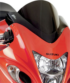 ZERO GRAVITY Double Bubble Windscreen - Dark Smoke - Hayabusa 16-134-19