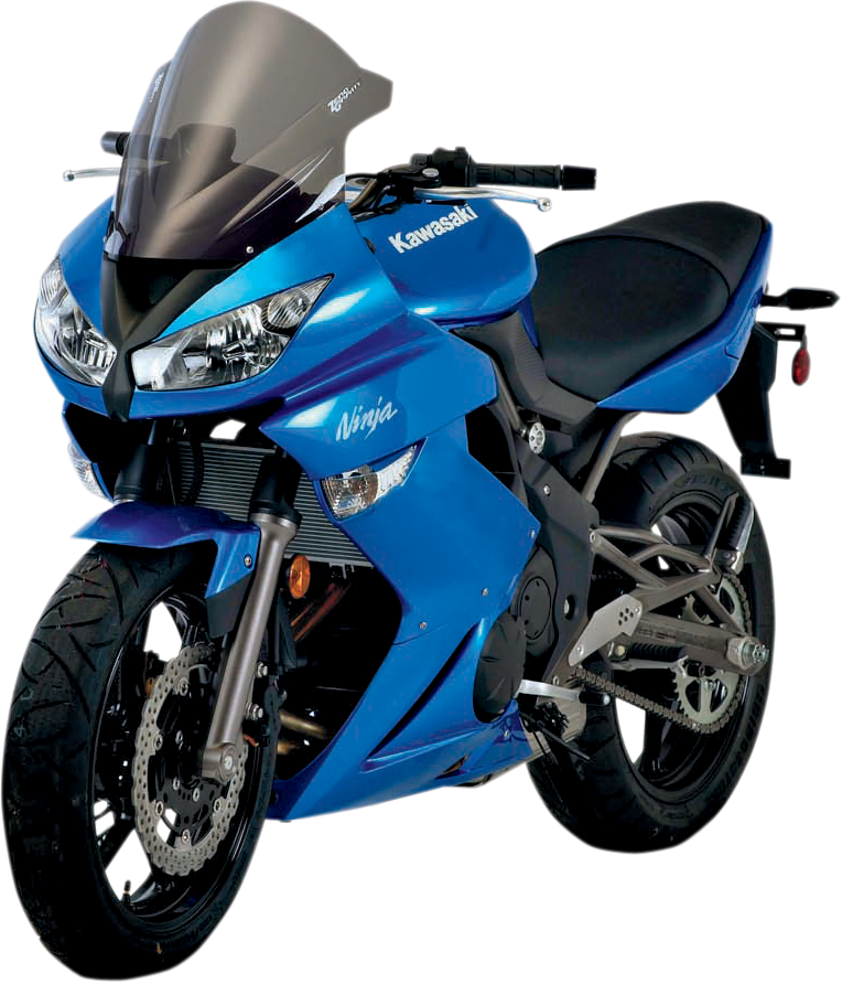 ZERO GRAVITY Double Bubble Windscreen - Smoke - 650R 16-204-02