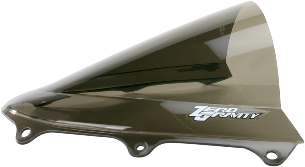 ZERO GRAVITY Double Bubble Windscreen - Smoke - GSXR 6/7 16-114-02
