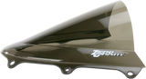 ZERO GRAVITY Double Bubble Windscreen - Smoke - GSXR 6/7 16-114-02