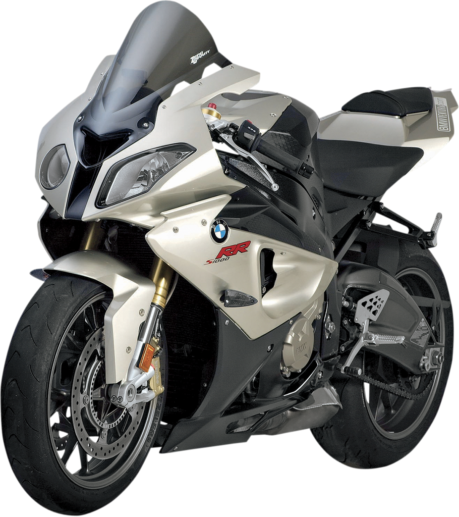 ZERO GRAVITY Double Bubble Windscreen - Smoke - S1000RR 16-810-02