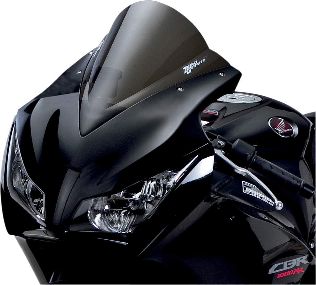 ZERO GRAVITY Double Bubble Windscreen - Smoke - CBR1000 16-426-02