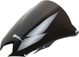 ZERO GRAVITY Double Bubble Windscreen - Dark Smoke - FZ6R 16-523-19
