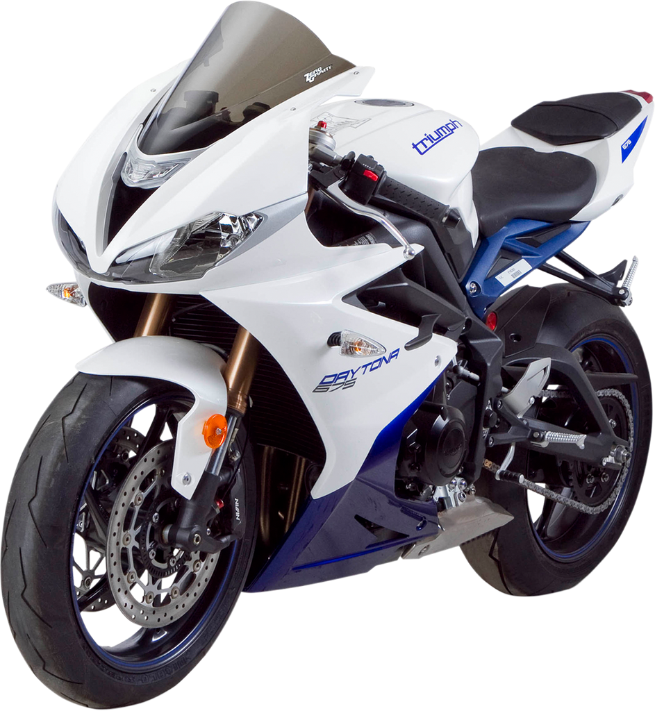 ZERO GRAVITY Double Bubble Windscreen - Smoke - 675 16-914-02