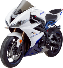 ZERO GRAVITY Double Bubble Windscreen - Smoke - 675 16-914-02