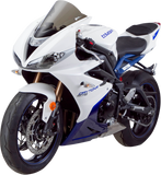 ZERO GRAVITY Double Bubble Windscreen - Smoke - 675 16-914-02