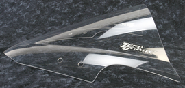 ZERO GRAVITY Double Bubble Windscreen - Clear - Ninja 300 16-282-01