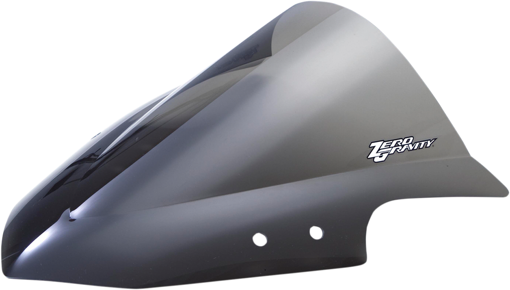 ZERO GRAVITY Double Bubble Windscreen - Smoke - Ninja 300 16-282-02