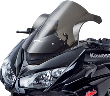 Load image into Gallery viewer, ZERO GRAVITY Double Bubble Windscreen - Smoke - Ninja 1000 16-231-02