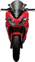 Load image into Gallery viewer, ZERO GRAVITY Double Bubble Windscreen - Light Smoke - Ninja 650 16-207-02