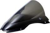 ZERO GRAVITY Double Bubble Windscreen - Smoke - ZX10R 16-264-02