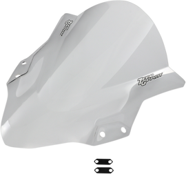 ZERO GRAVITY Double Bubble Windscreen - Clear - Ninja 400 16-283-01