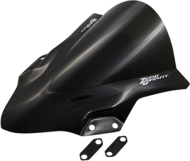 ZERO GRAVITY Double Bubble Windscreen - Dark Smoke - Ninja 400 16-283-19
