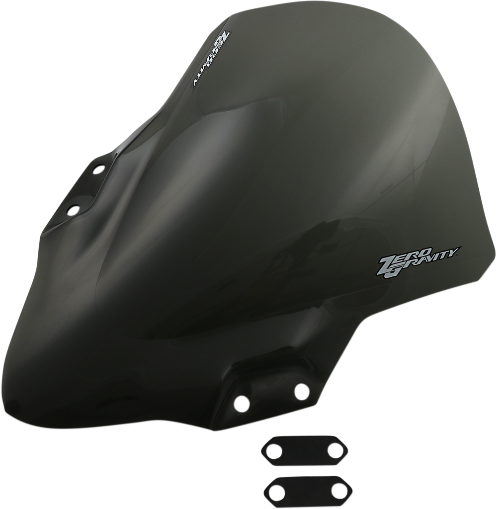 ZERO GRAVITY Corsa Windscreen - Smoke - Ninja 400 24-283-02