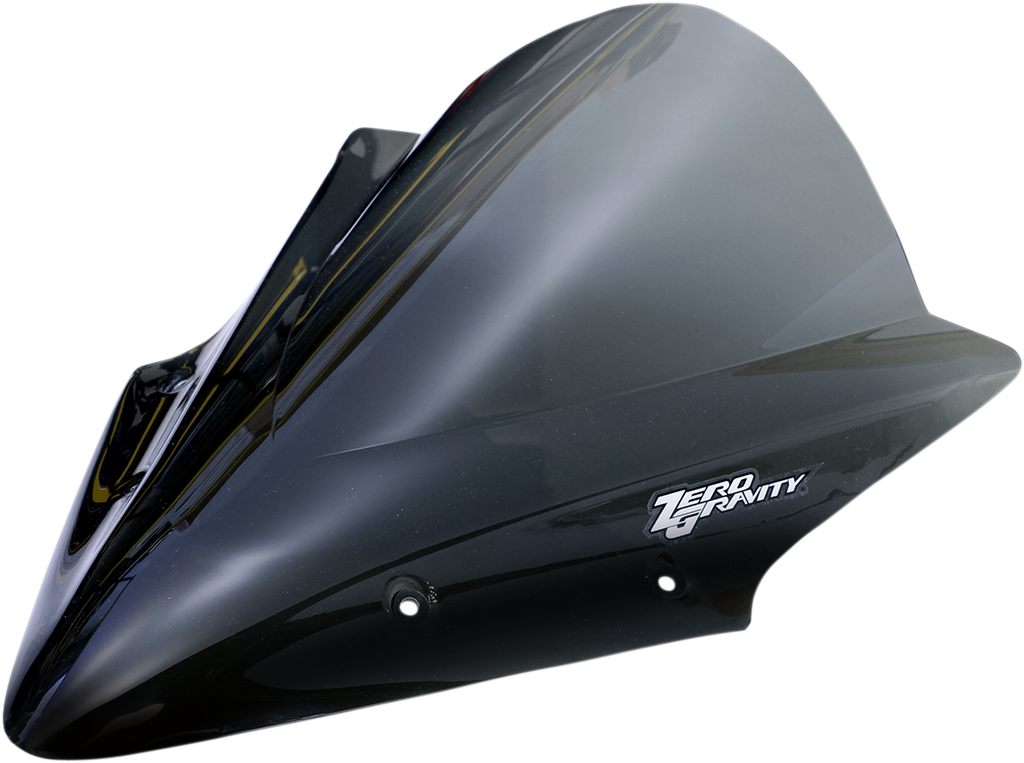 ZERO GRAVITY Double Bubble Windscreen - Light Smoke - Ninja 650 16-208-02