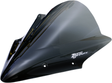 Load image into Gallery viewer, ZERO GRAVITY Double Bubble Windscreen - Light Smoke - Ninja 650 16-208-02