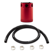 Carica l&#39;immagine nel visualizzatore di Gallery, Mishimoto Compact Baffled Oil Catch Can 3-Port - Red