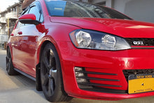 Carica l'immagine nel visualizzatore di Gallery, Rally Armor 2015+ VW Golf/GTI/TSI UR Black Mud Flap w/ White Logo